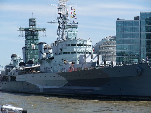 HMS Belfast in July 2008