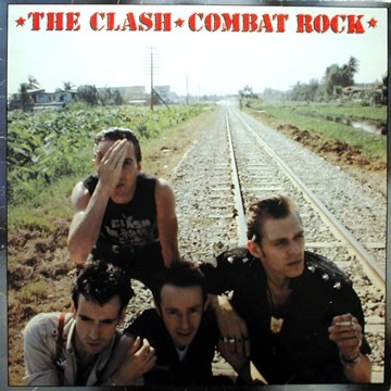 Album cover for the album Combat Rock, shot in Bangkok 1982 by Pennie Smith.