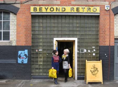 Beyond Retro shop in the East End