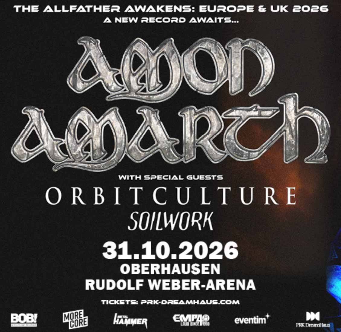 Amon Amarth - The Allfather Awakens at the Rudolf Weber Arena