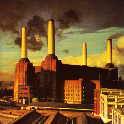 The cover of album 'Animals' released 1977