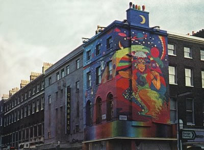 The Apple Boutique and Mural in the 60s