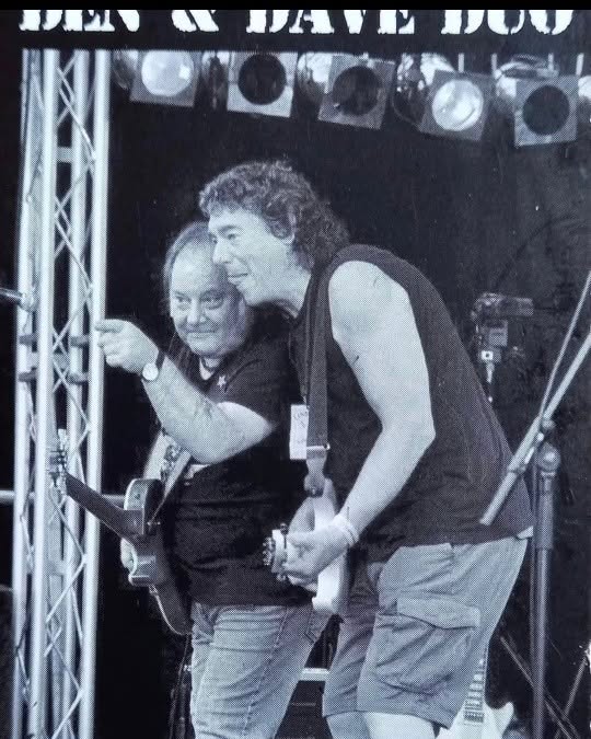 Music in the garden - Dennis Stratton & Dave Edwards