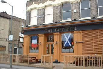The East Hill pub in Wandsworth south west London.