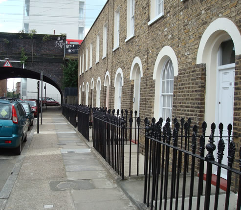 Havering street in the present day, June 2008