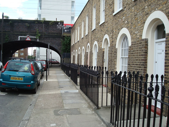 One of these doors would have been the door Steve Marriott opened