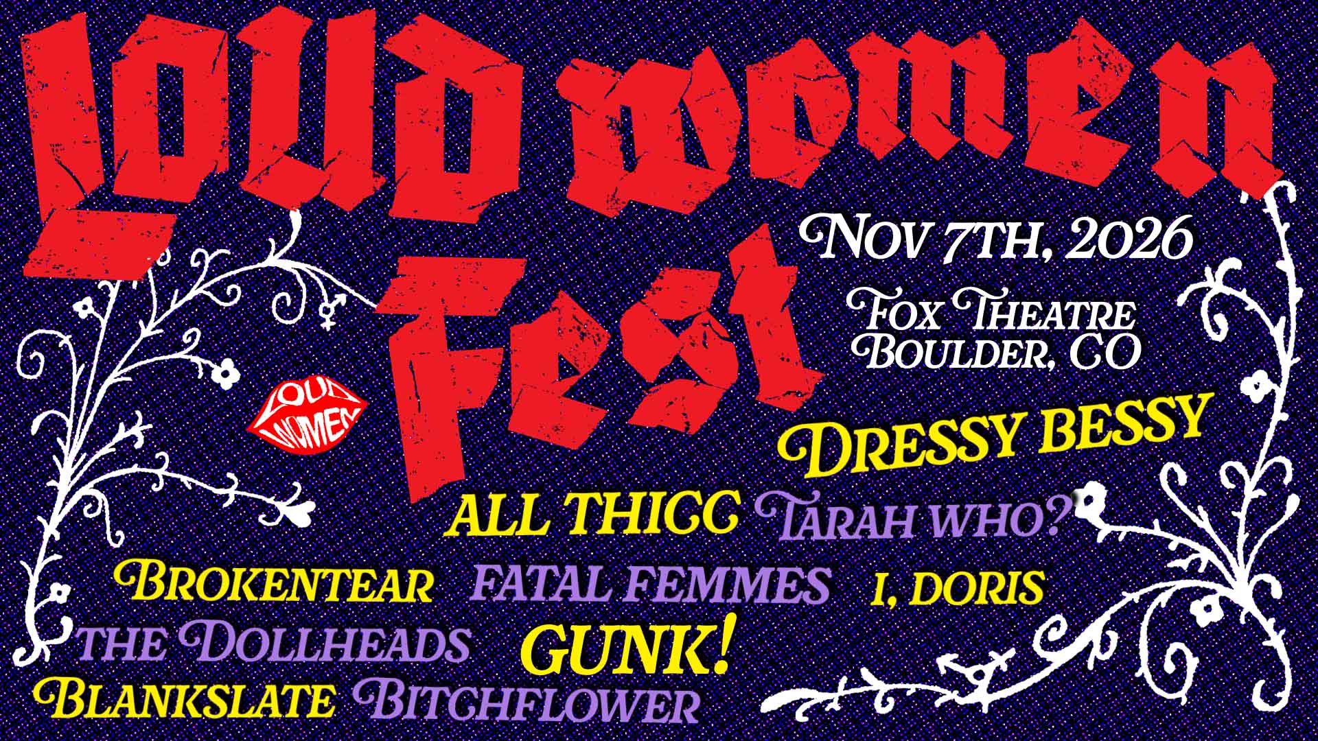 LOUD WOMEN Fest Colorado