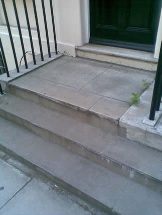 Joe will have treaded on these steps on his way to rehearsals and other activites.