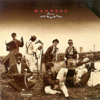 The Cover for Madness Rise and Fall album from 1982