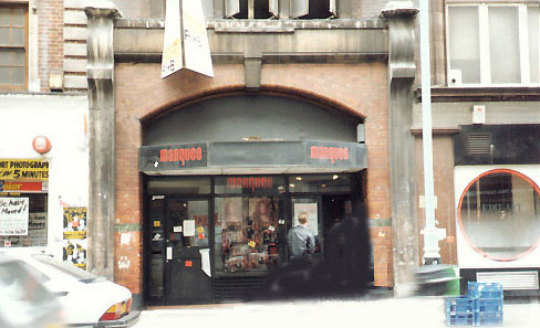 The marquee before sale and revamp.